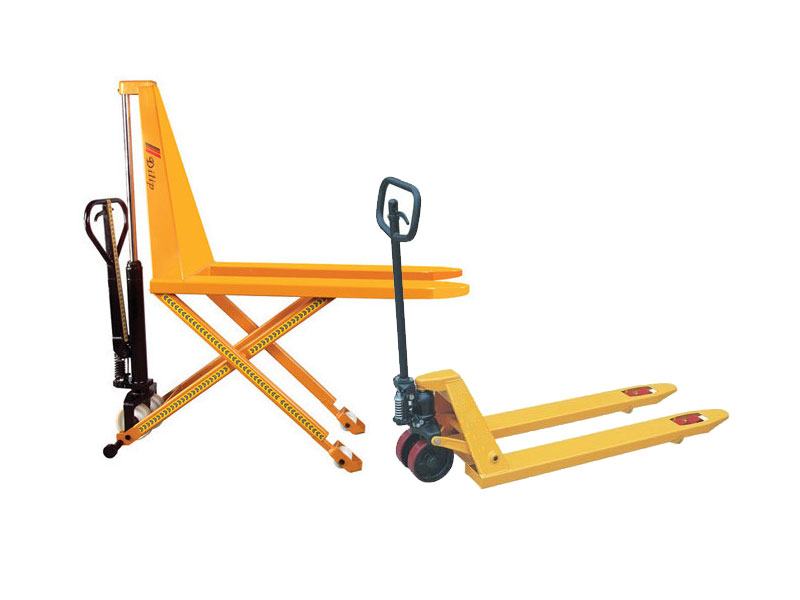 Hydraulic hand pallet truck Supplier Standard Tools & Steel Corporation in Secunderabad